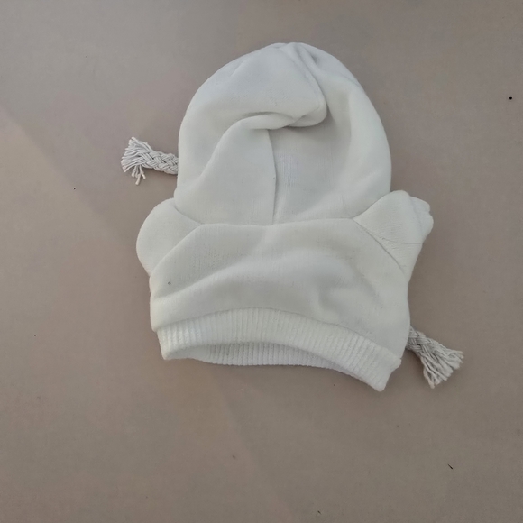 Louis Vuitton White Hoodie with Bear Logo - Picture 2 of 2